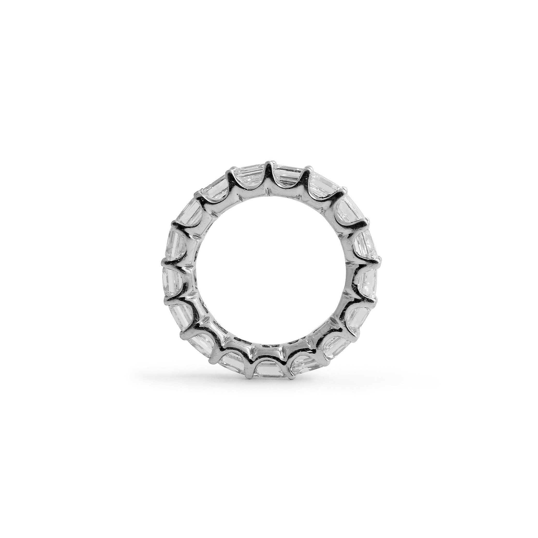 Asscher Cut Diamond Eternity Band