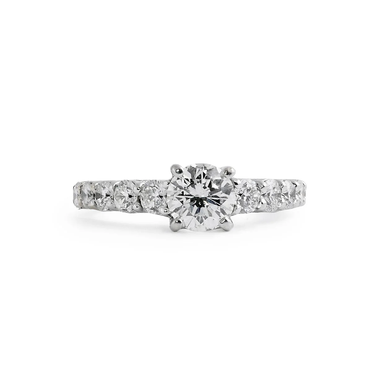 Round Brilliant Diamond Engagement Ring