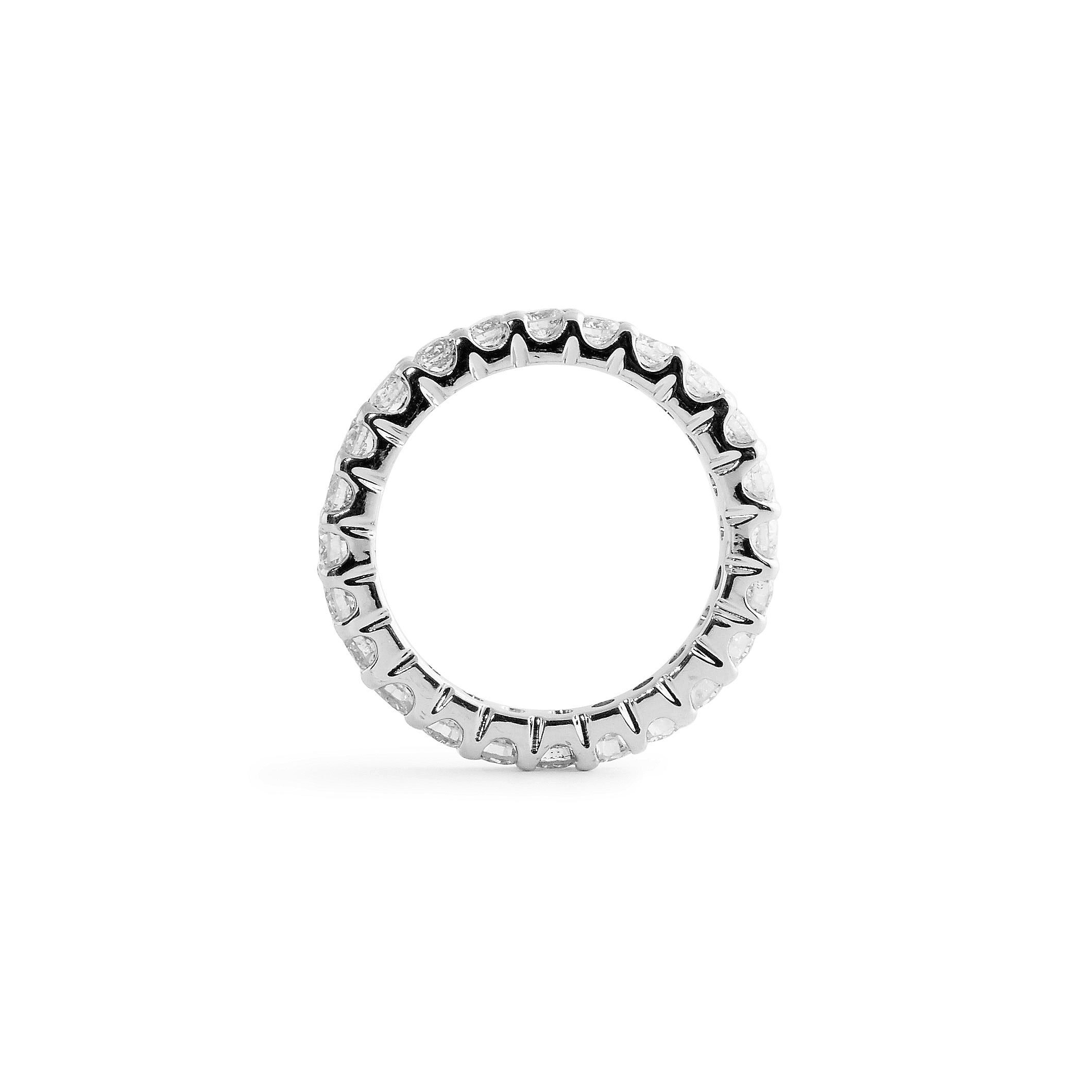 Round Brilliant Diamond Eternity Band