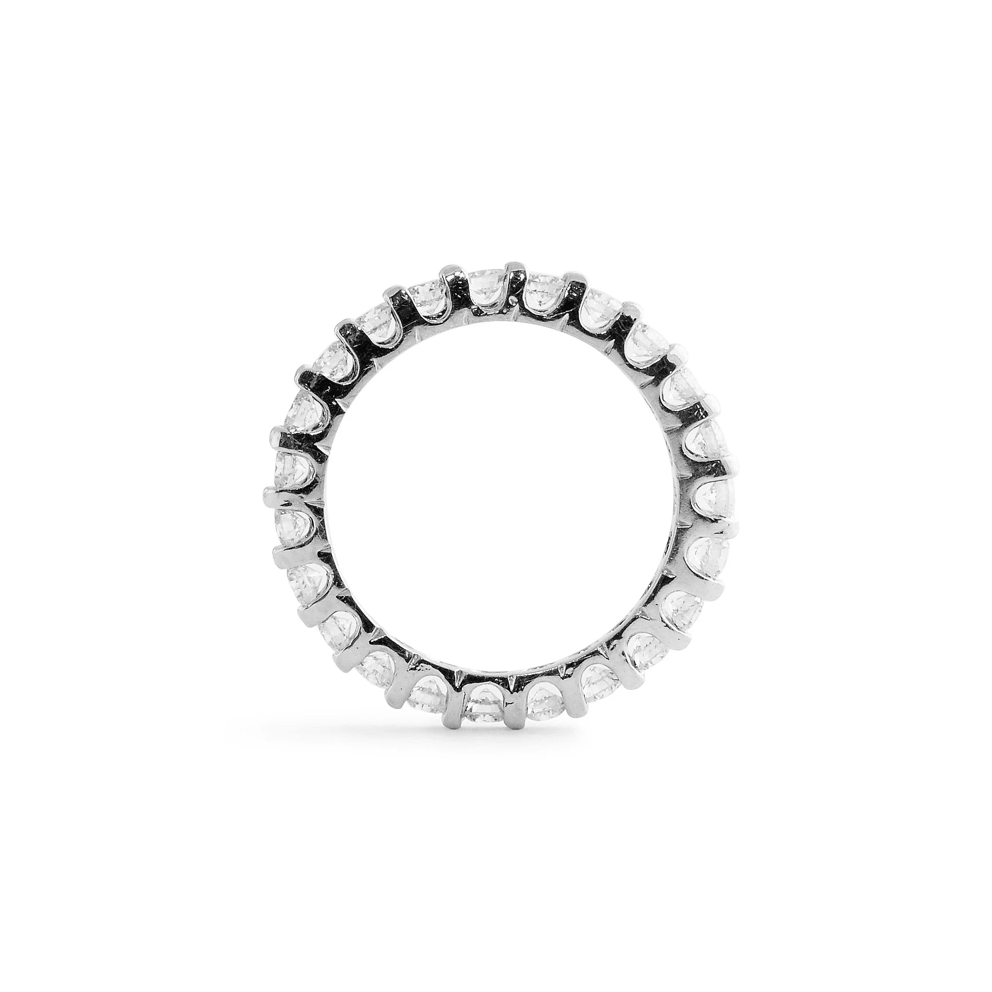 Round Brilliant Diamond Eternity Band