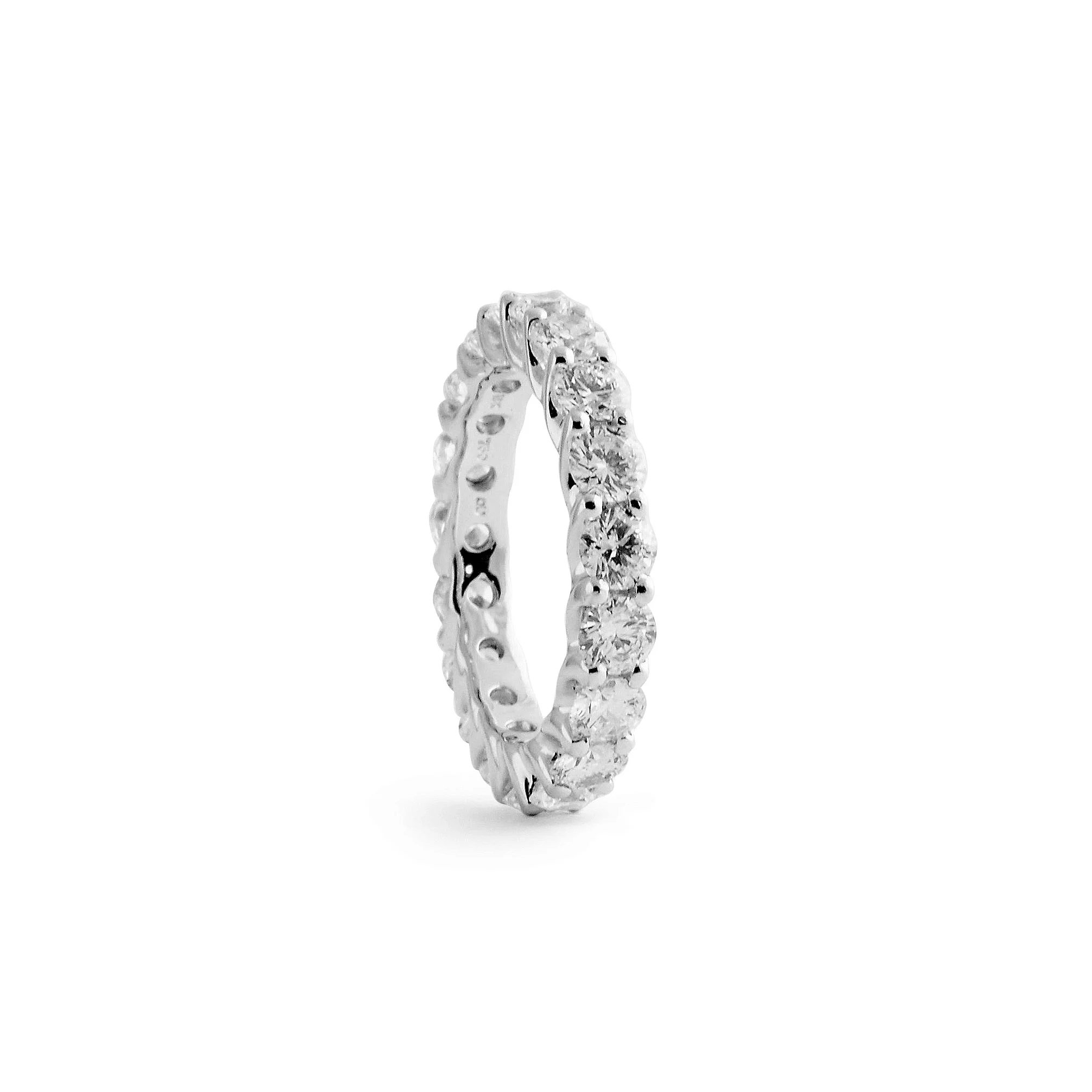 Round Brilliant Diamond Eternity Band