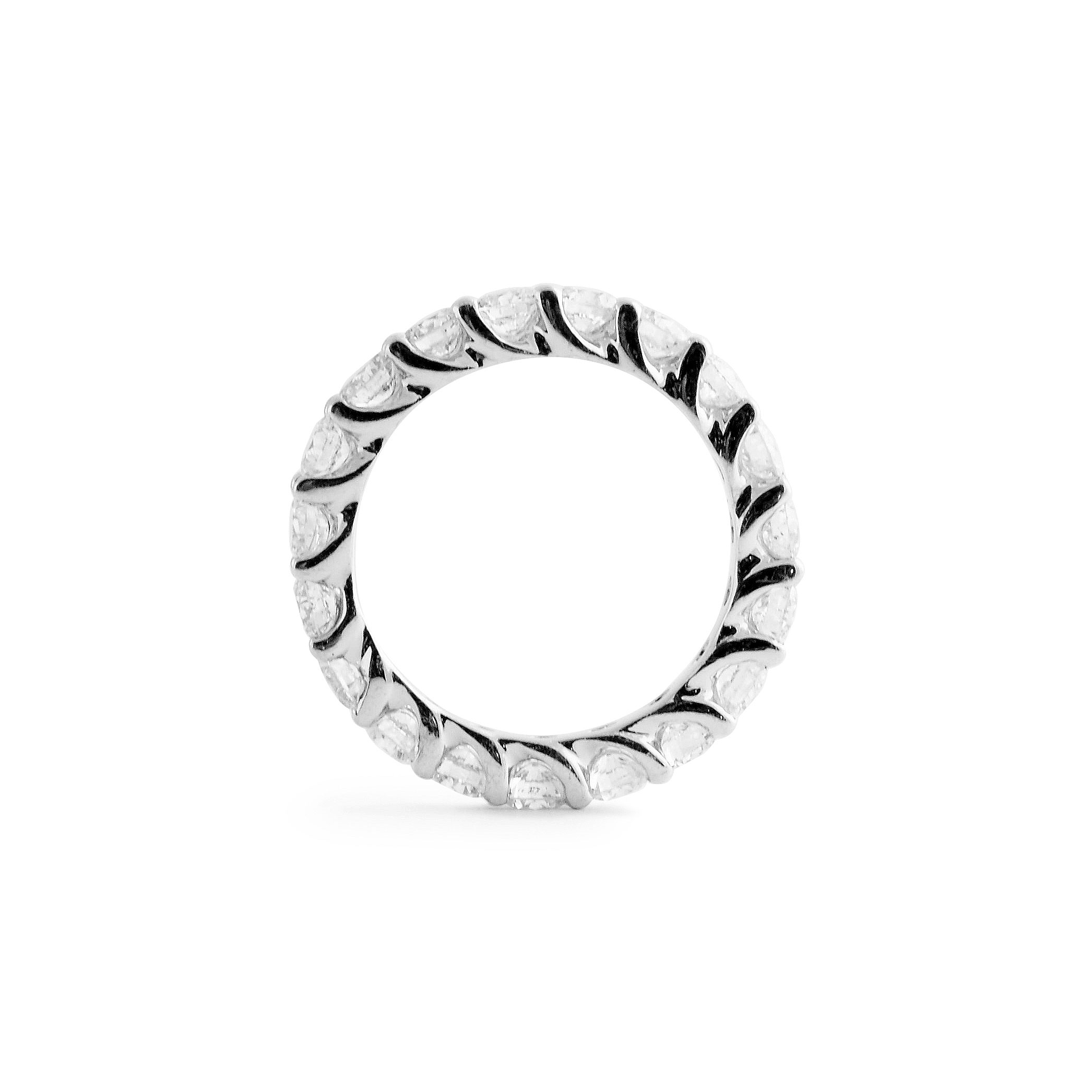 Round Brilliant Diamond Eternity Band