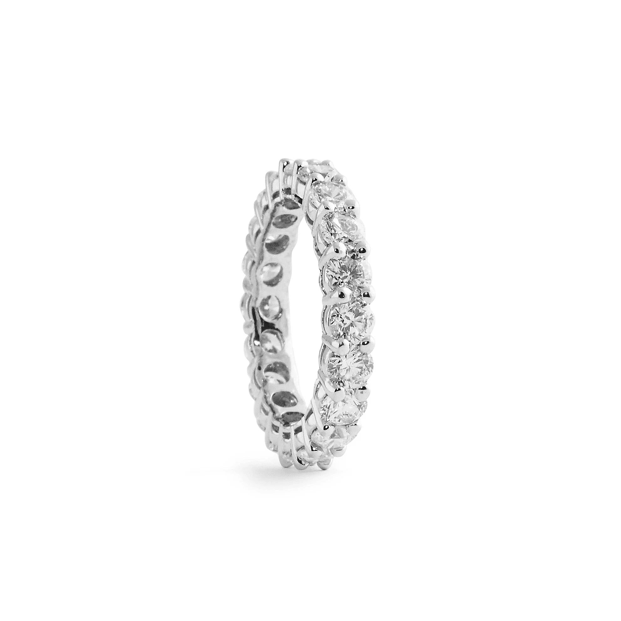 Round Brilliant Diamond Eternity Band