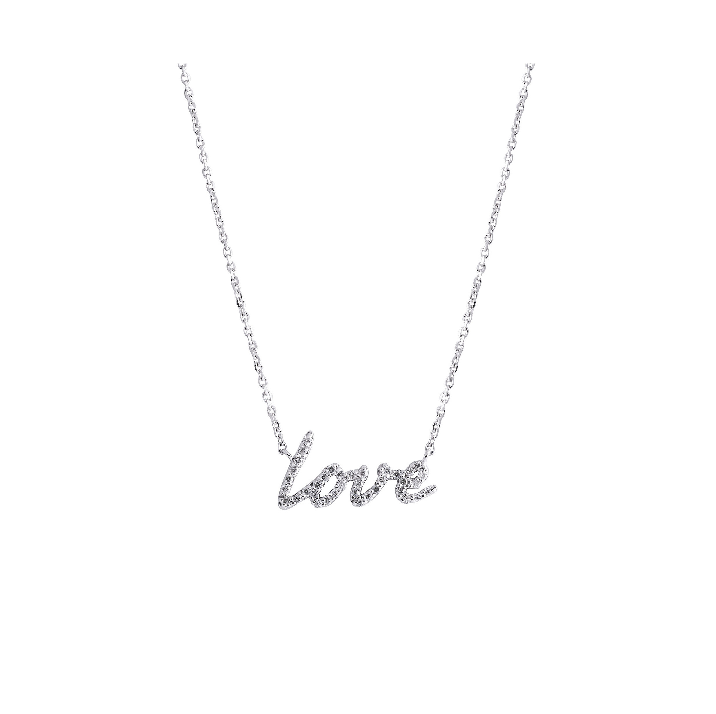 Love Script Pendant