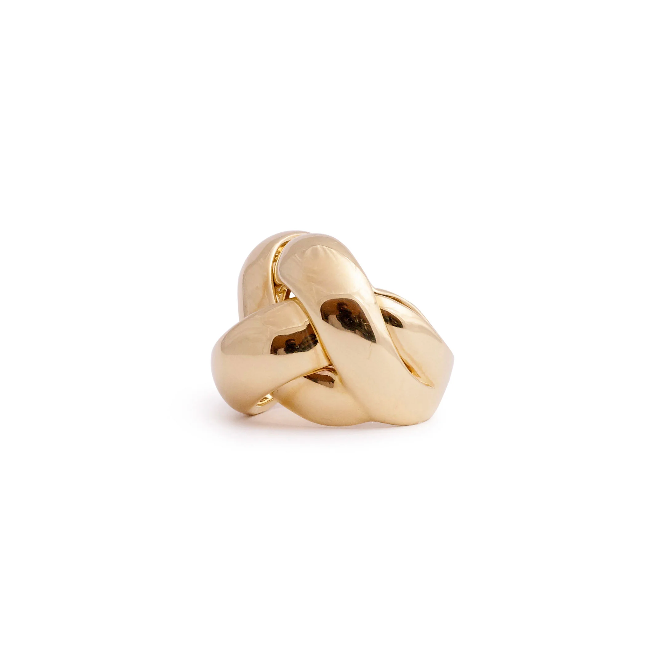 Golden Knot Ring