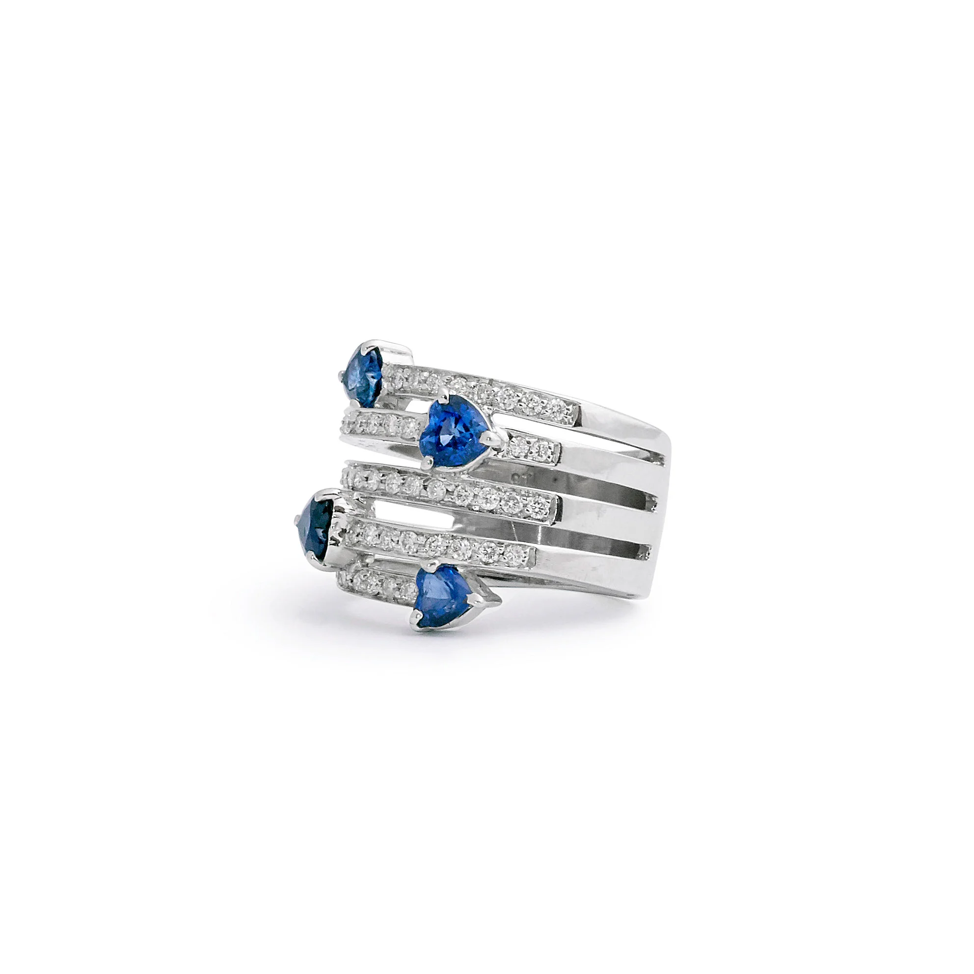 Sapphire and Diamond Ring