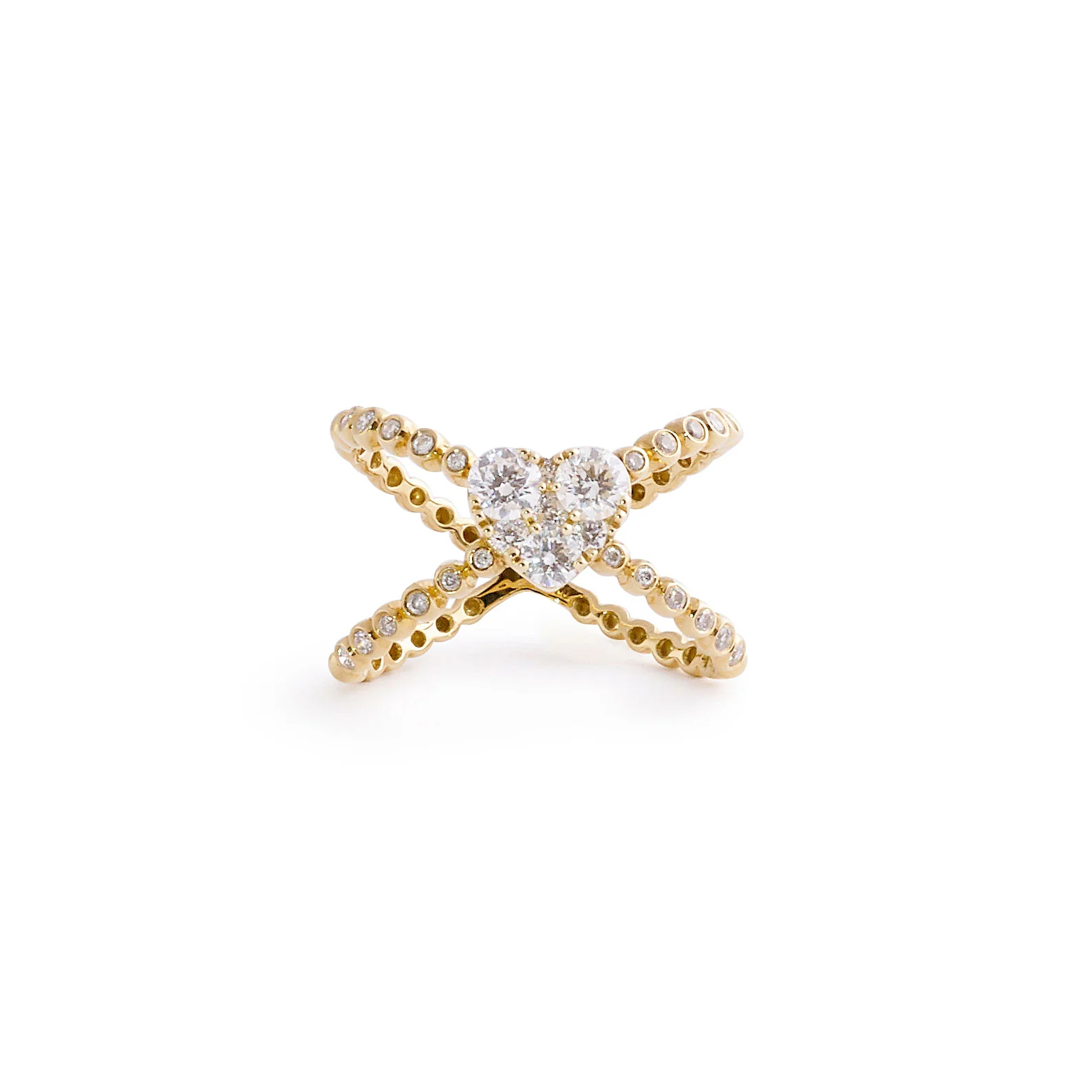Diamond Heart Ring