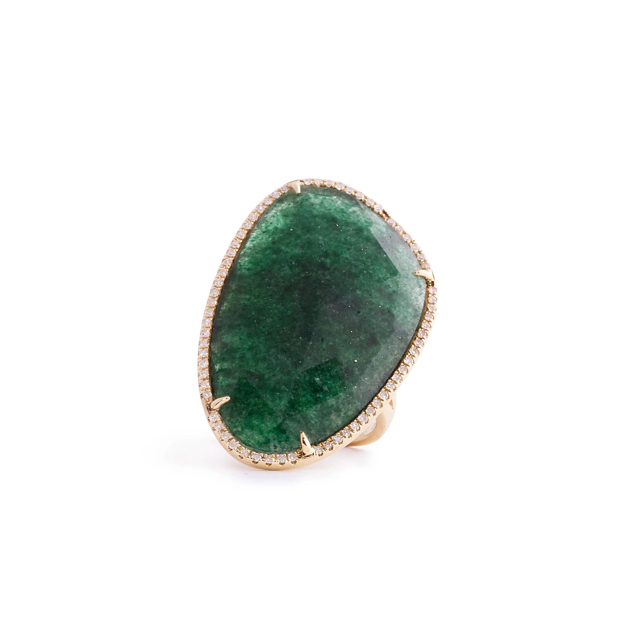 Indian Jade Cocktail Ring
