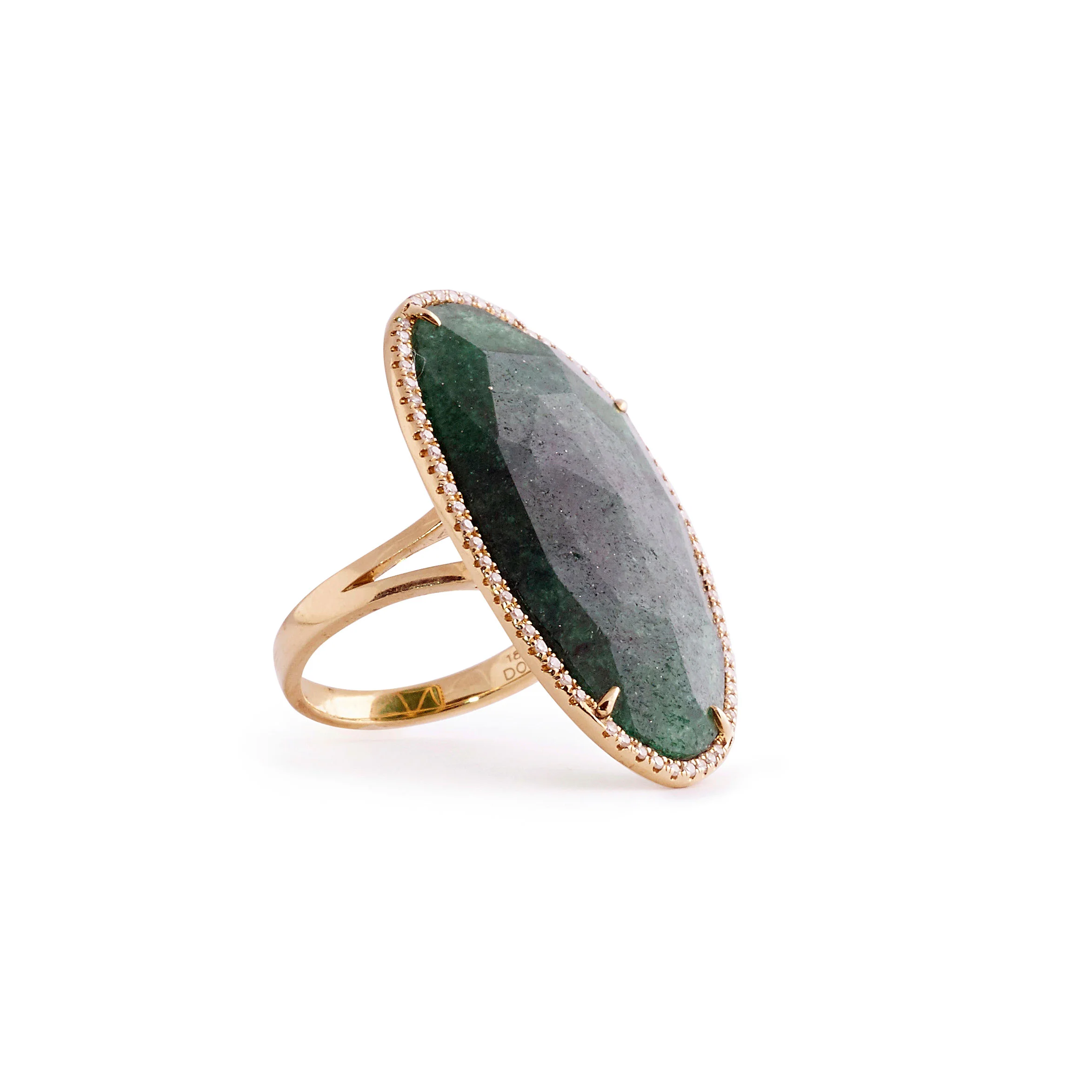Indian Jade Cocktail Ring