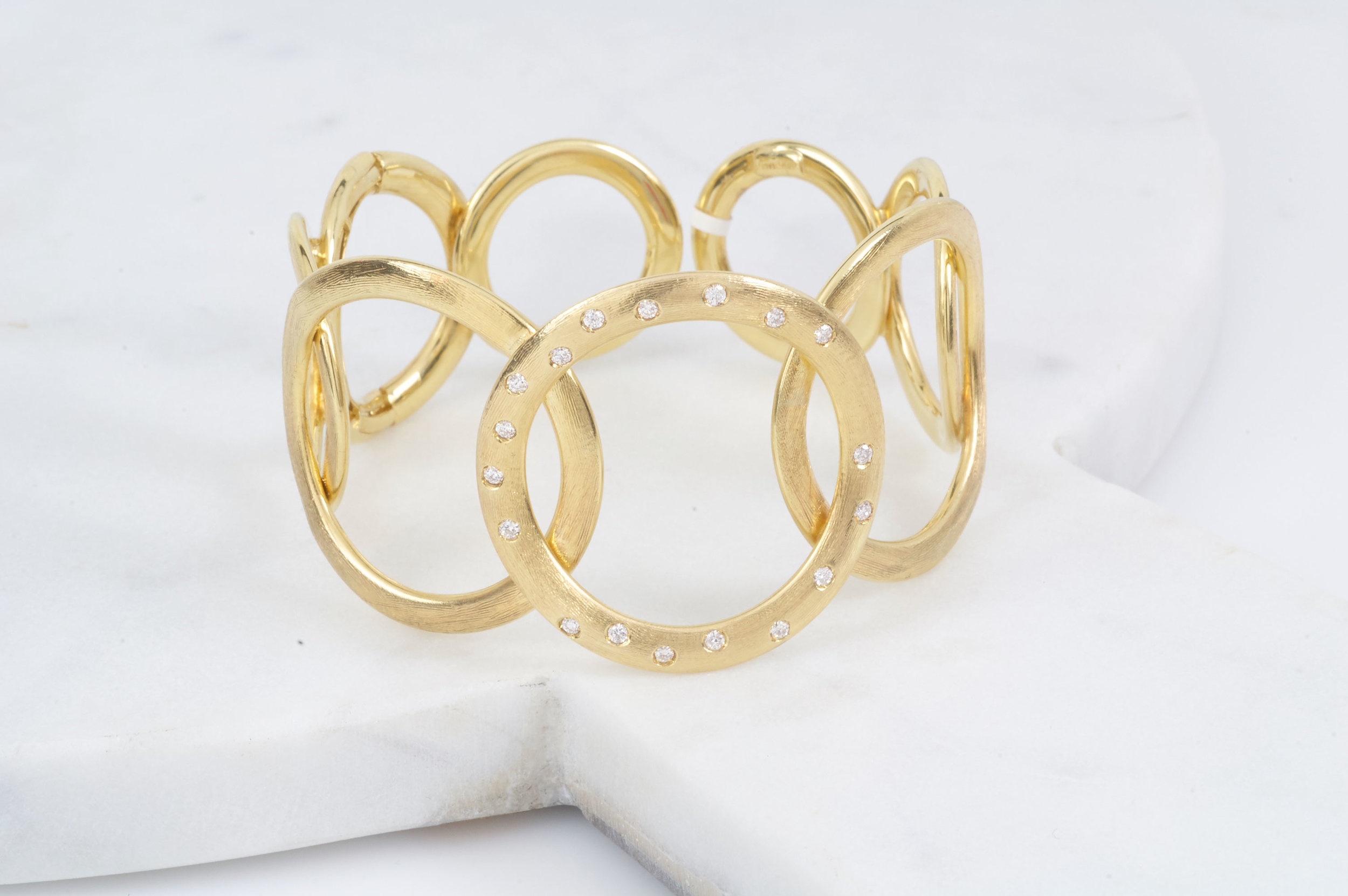 Open Rings Cuff Bracelet