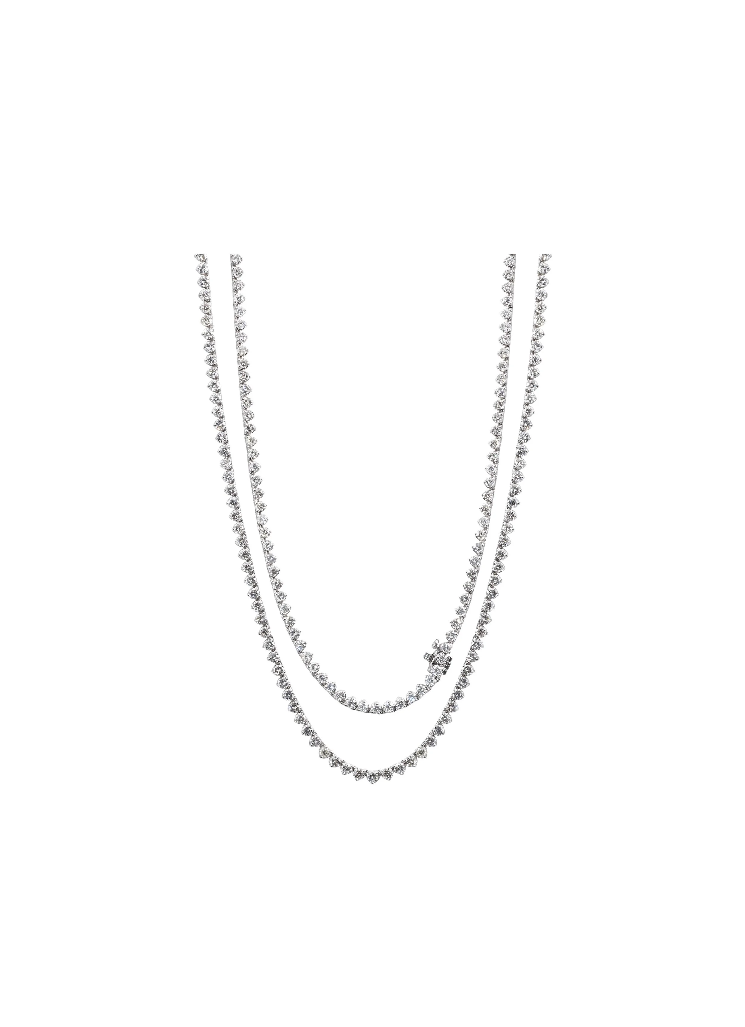 36 Inch Diamond Tennis Necklace