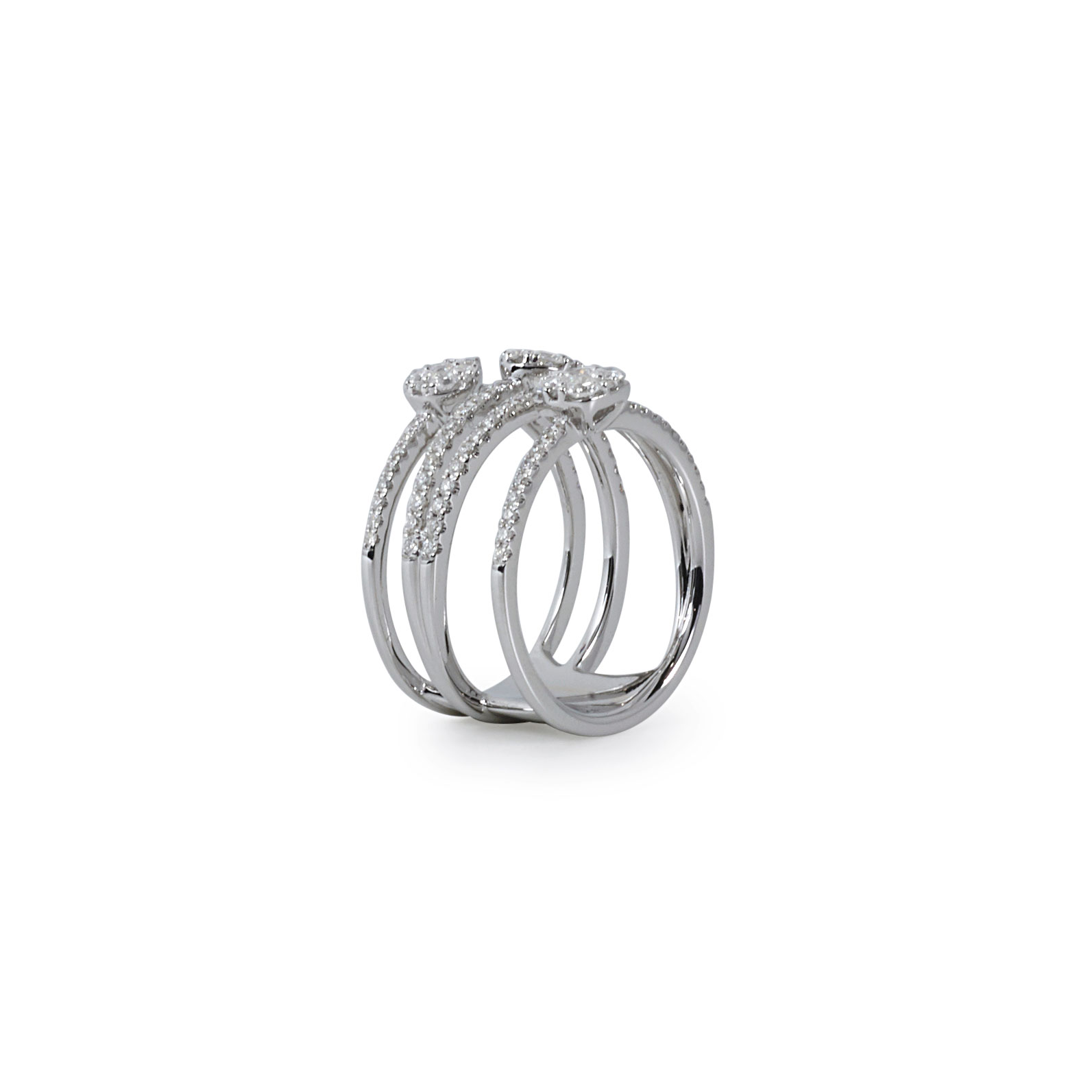 Multi-Shape Diamond Ring