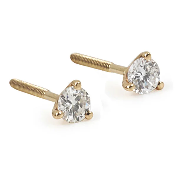 Small Diamond Stud Earrings