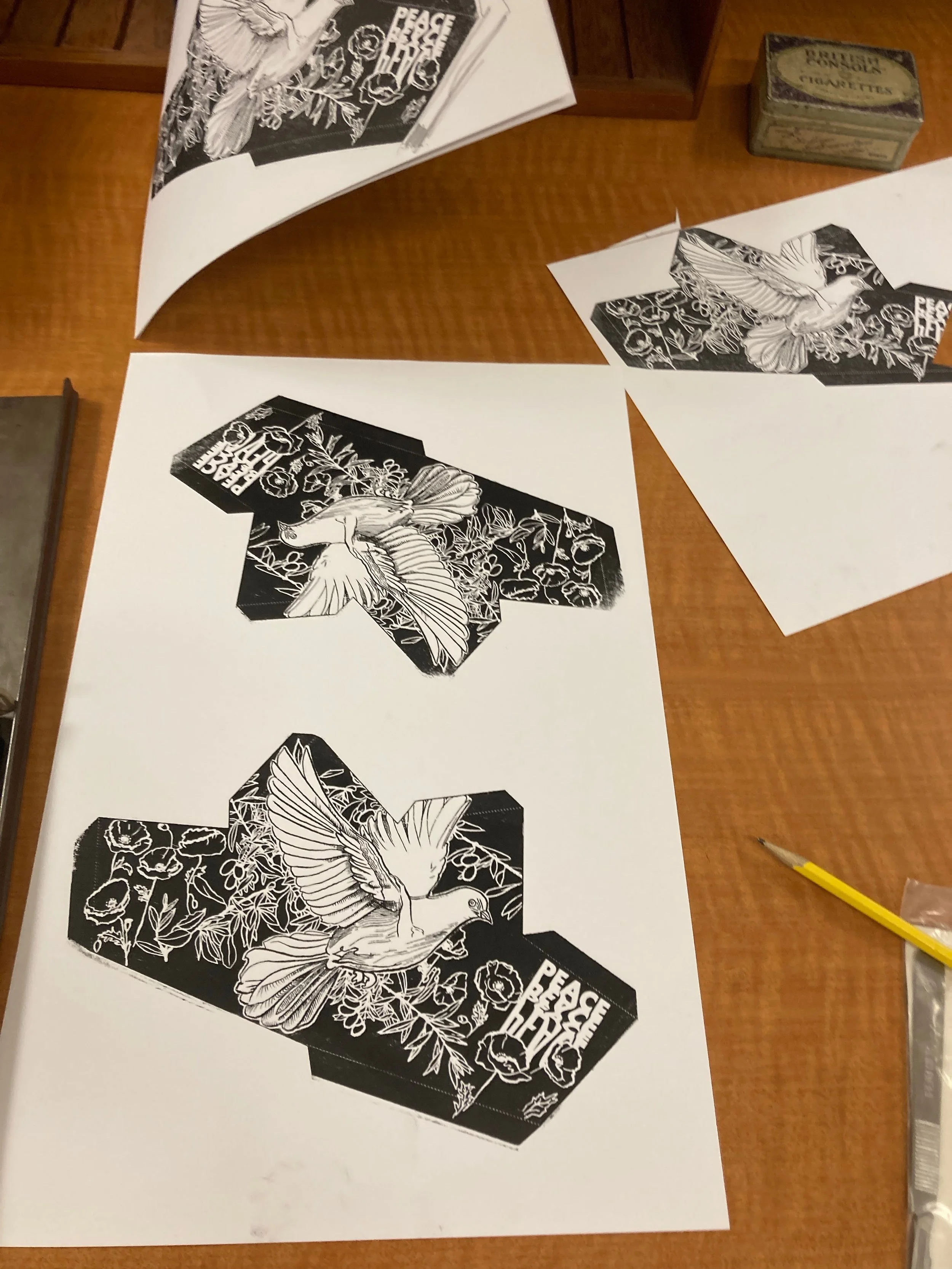 Laser Cut Print Ornament