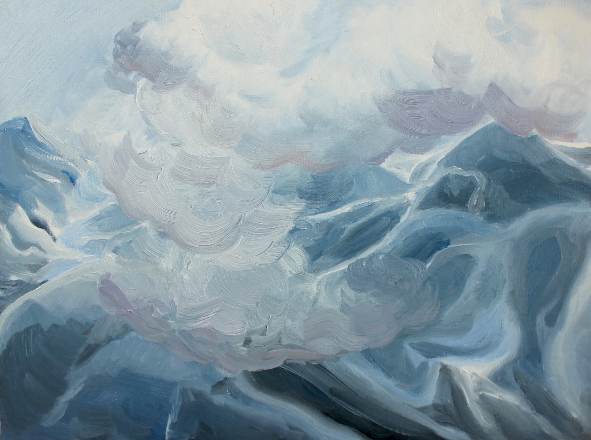 Clouds on a Surreal Landscape
