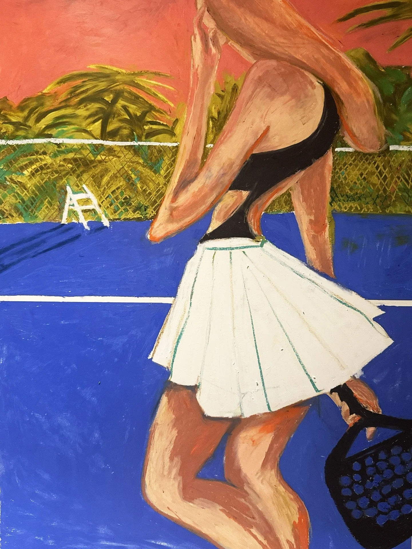 Paddle ball in St Thomas. 16x19&rdquo; oil pastel. Loose and fast commission from this past winter.

I realize my style has been varied so much over the last couple years, but that&rsquo;s the beauty of creation. It can be anything you want and I owe