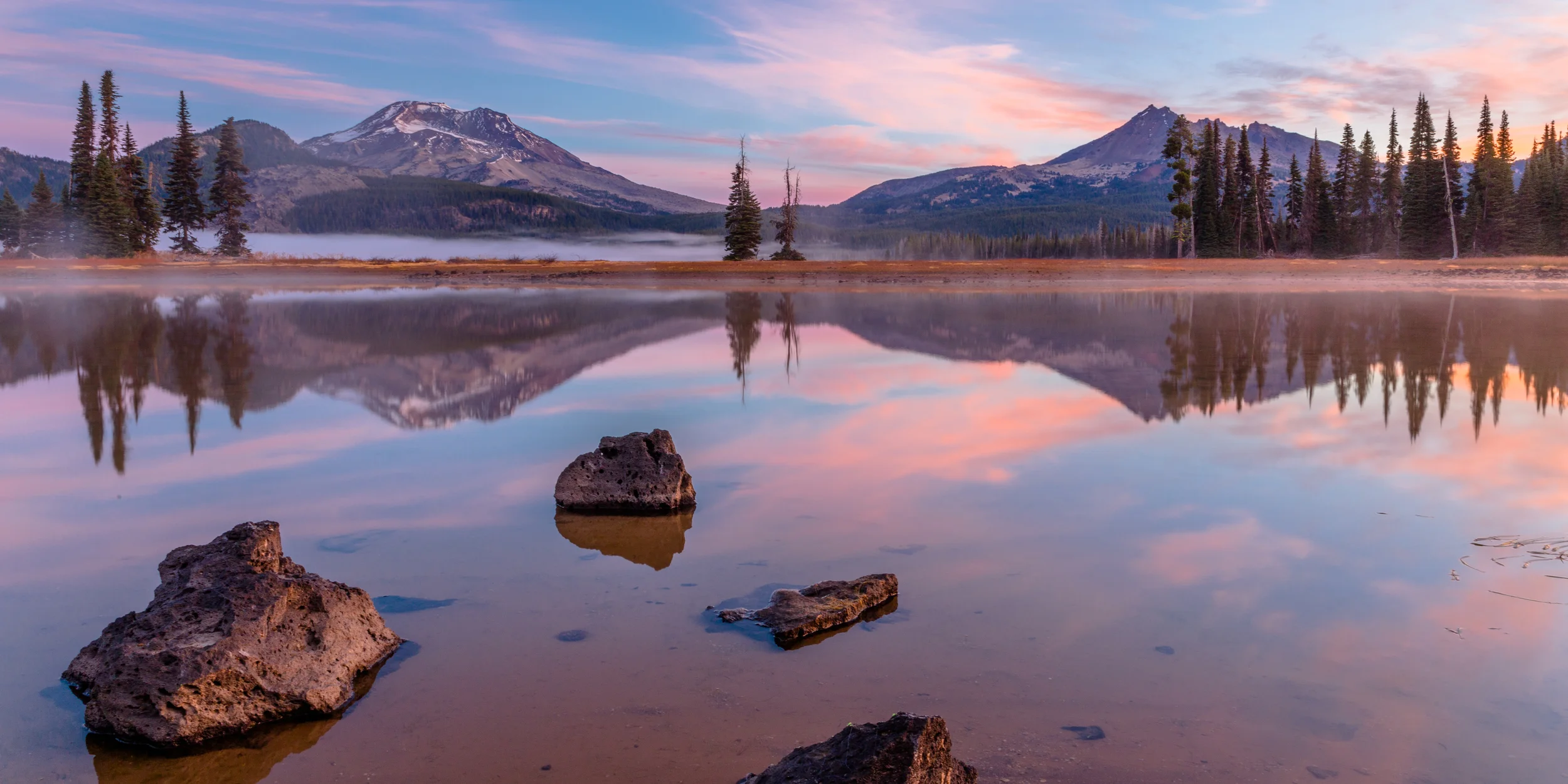 Sparks Lake Reflection