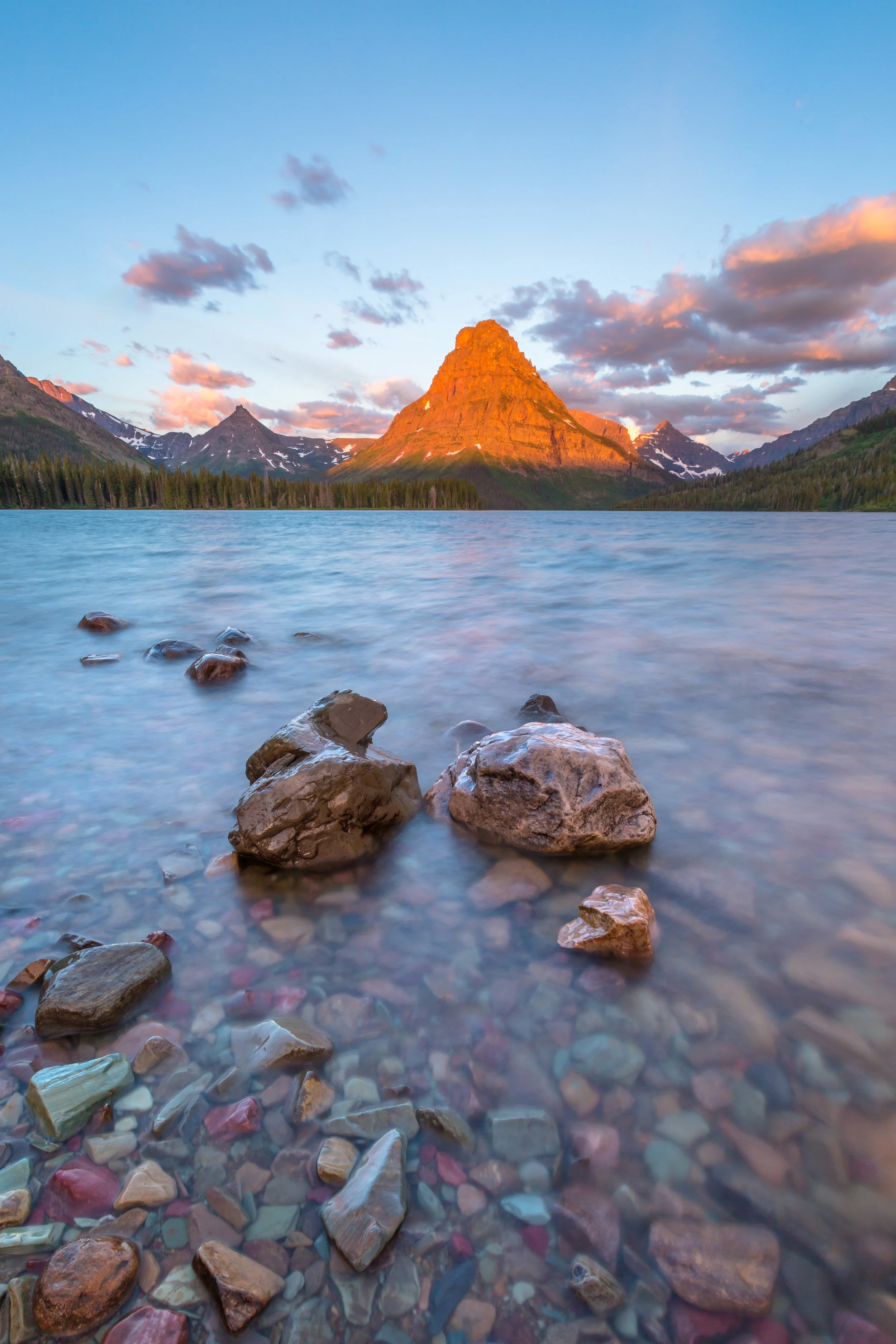 Two Medicine Lake Sunrise