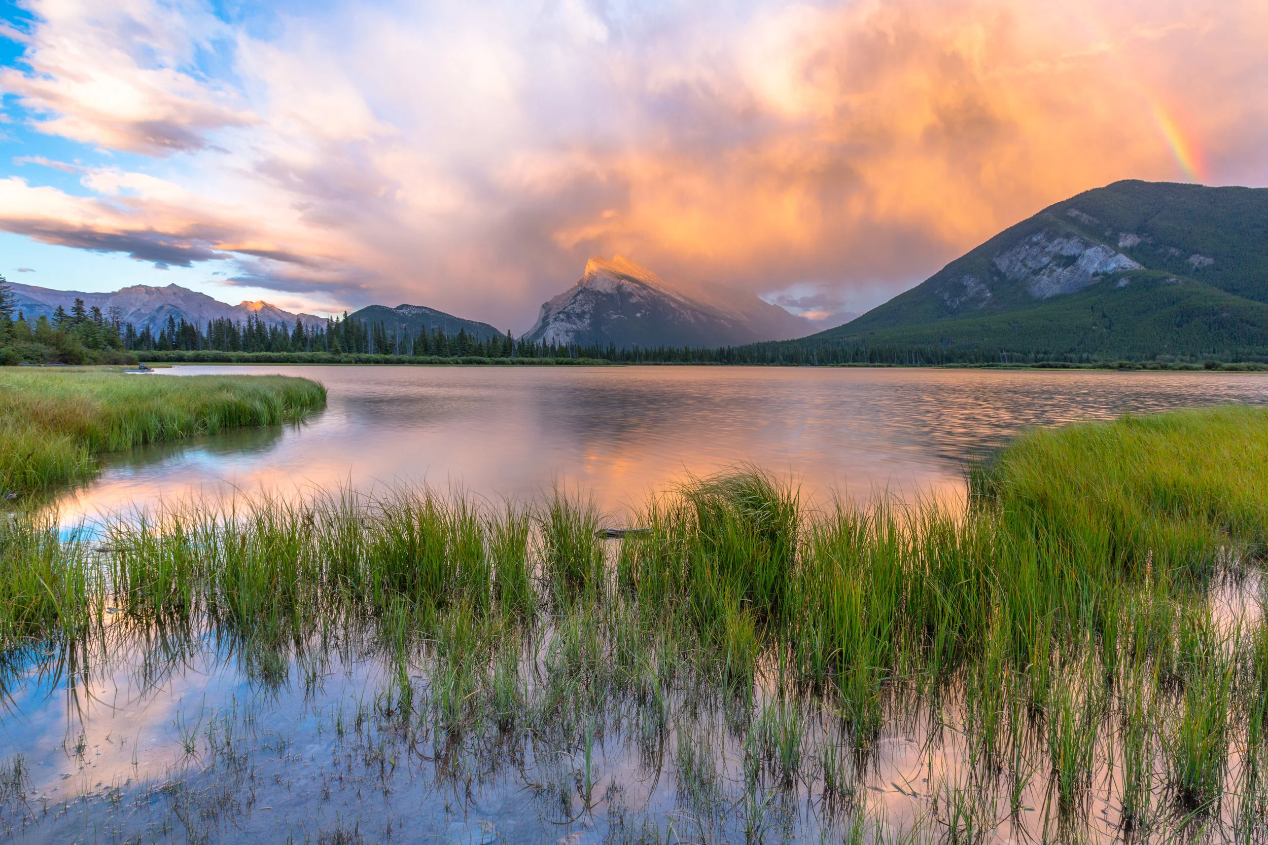 A Vermillion Lake Sunset