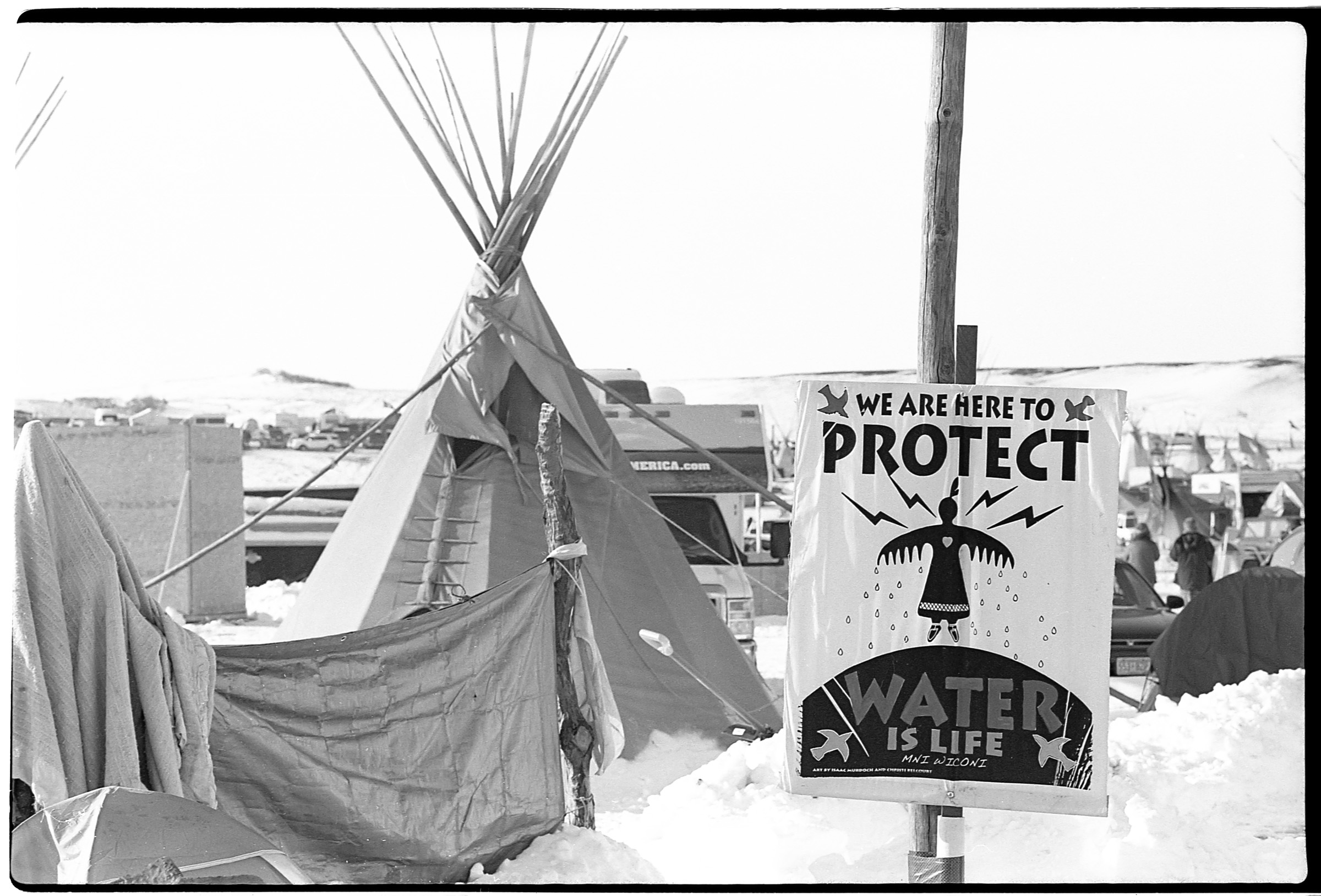 JOHNNY NGUYEN | AND IF I CAN SHOW YOU, YOU WOULD NEVER LEAVE HER — A PHOTO-JOURNAL OF THREE NIGHTS IN STANDING ROCK