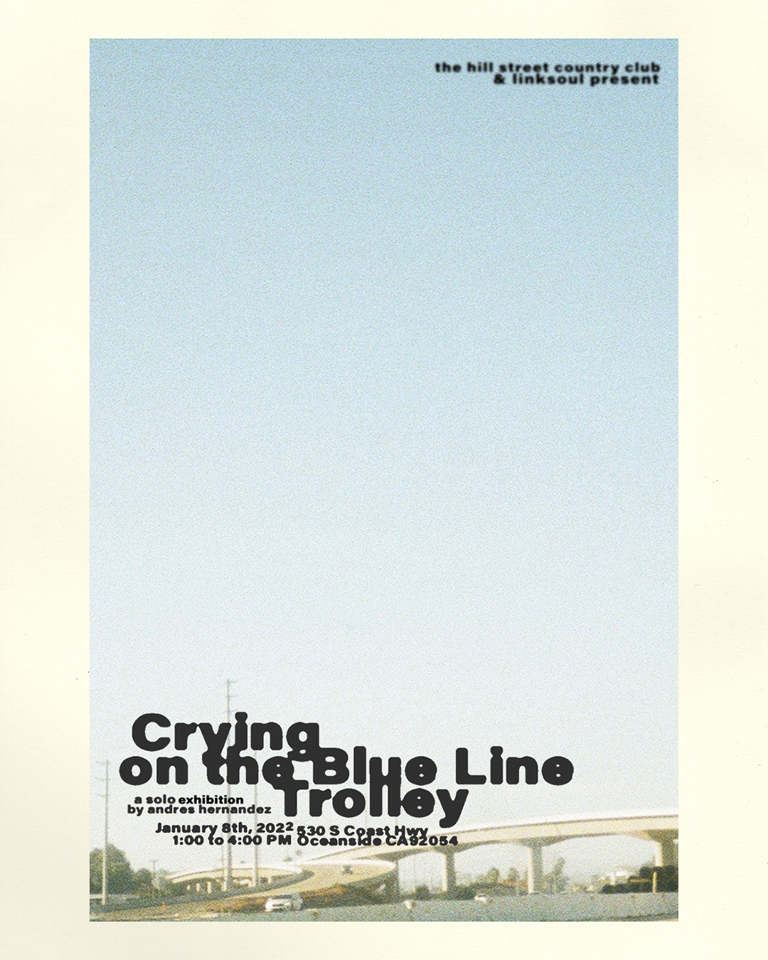 Andrès Hernandez | Crying on The Blue Line Trolley