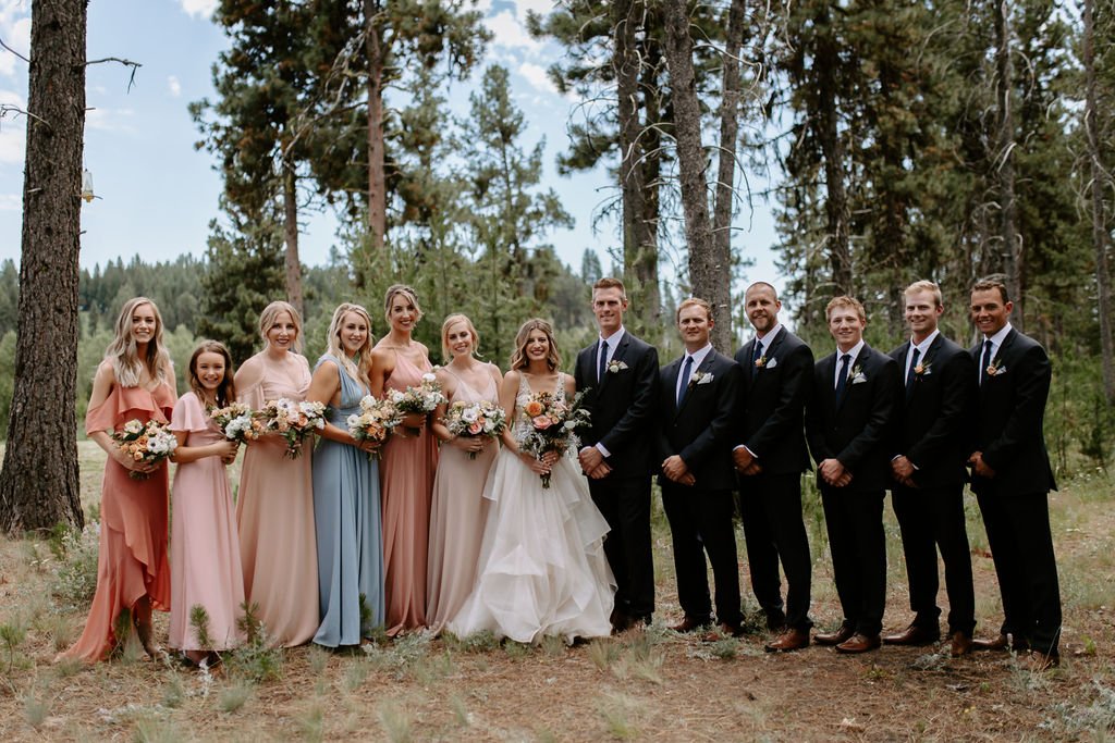 Blackhawk on the River wedding by Ira and Lucy McCall Idaho