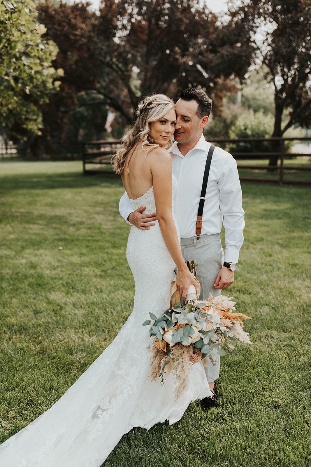 Ira and Lucy Boise Wedding Planner, Boho Wedding at Honalee Farm