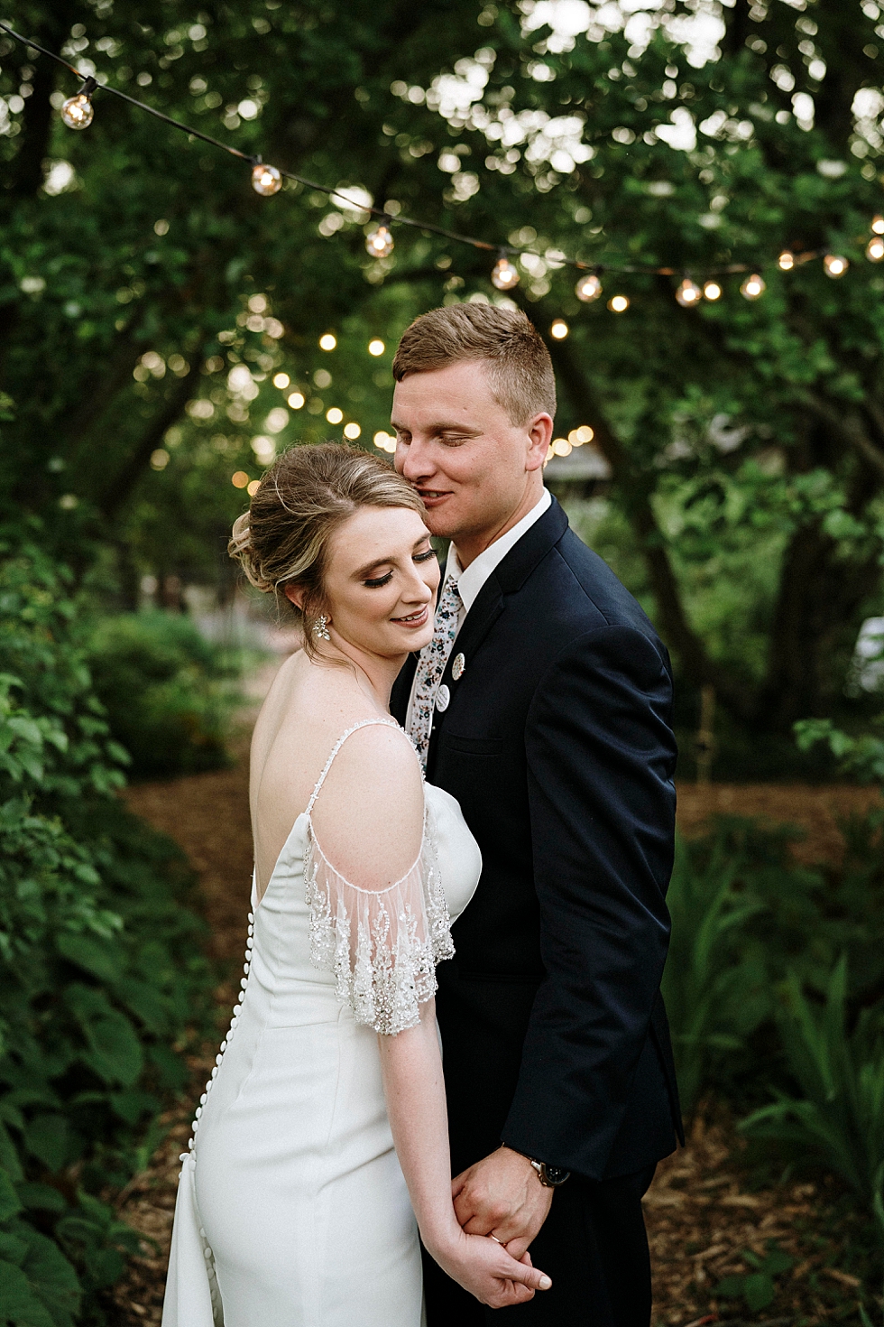  Dreamy bride and groom so in love at this spring wedding in Louisville Kentucky at Locust Grove. spring wedding dress Locust Grove Louisville photographer Kentucky wedding photography by Lauren outdoor wedding bride and groom black suit dreamy outdo