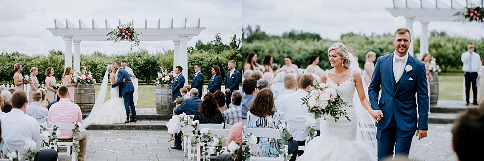  Southern couple tying the knot at this gorgeous spring wedding at Huber’s orchard and winery in Louisville Kentucky. Huber’s orchard and winery spring wedding Louisville Kentucky wedding photography by Lauren outdoor wedding ceremony bride and groom