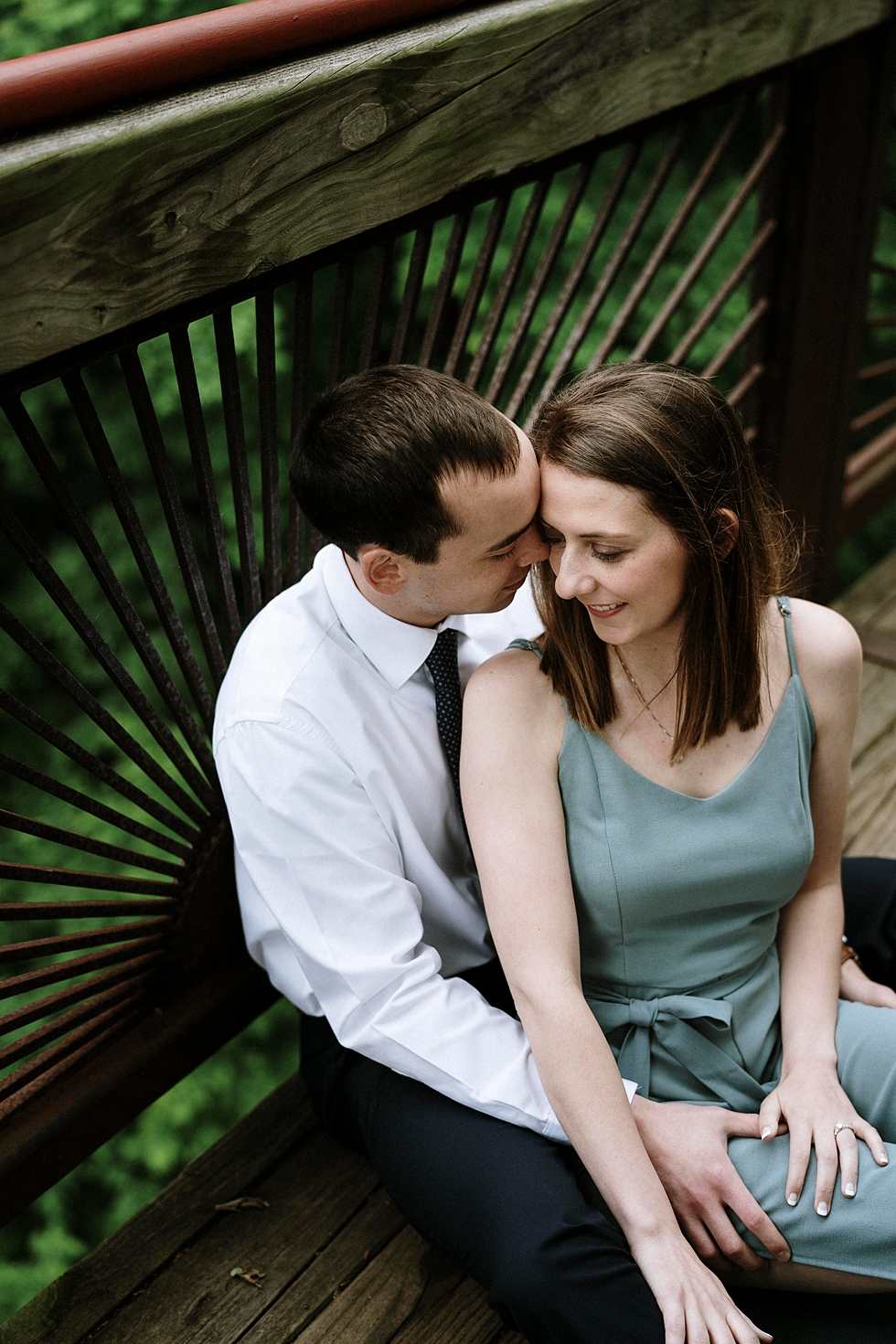  Love is in the air for these sweethearts at Bernheim forest in Louisville Kentucky. spring engagement photoshoot Bernheim forest Louisville Kentucky photography by Lauren fiancé wedding announcement photos love getting married southern wedding engag