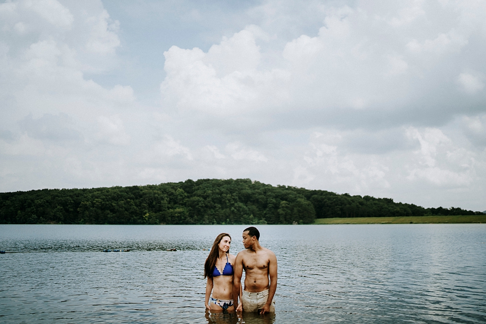 middle of the lake deams lake engagement session swim suits simply together mountain background lake featured #engagementphotographer #louisvilleengagementphotographer #kentuckyengagmentphotographer #kentuckyengagments #engagementshoot #loveisinthea