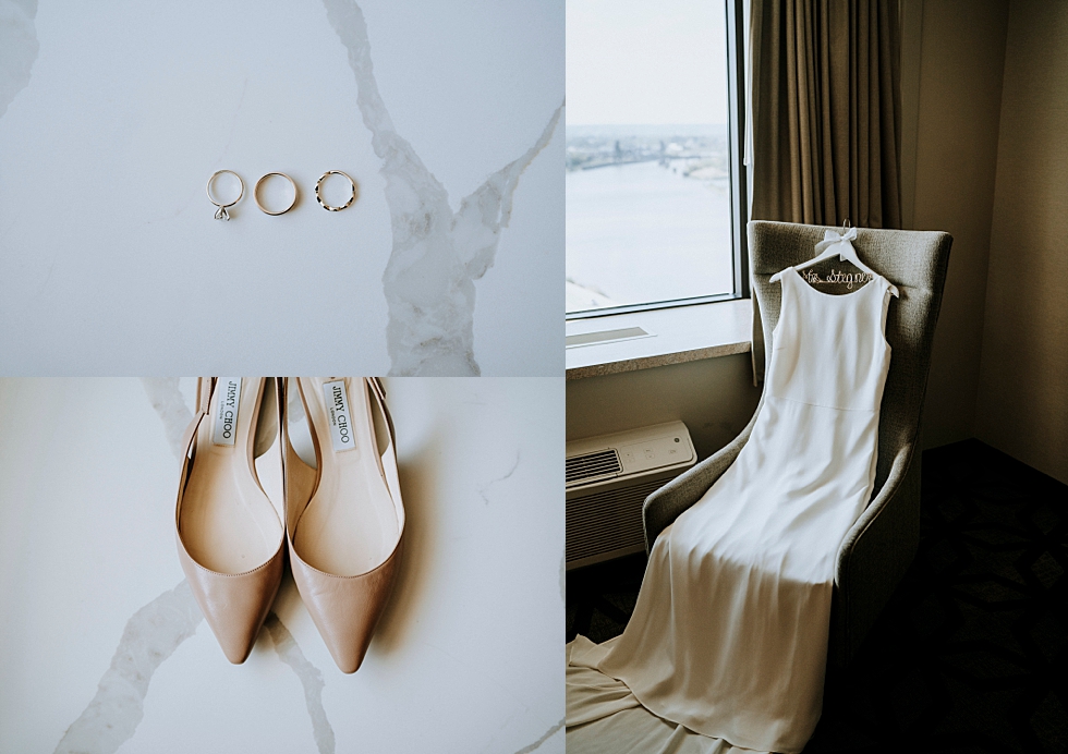  My brides accessories and wedding gown were simple and elegant in all the best ways #weddinggoals #weddingphotographer #married #ceremonyandreception #kentuckyphotographer #indianaphotographer #louisvillephotographer #weddingphotos #husbandandwife #