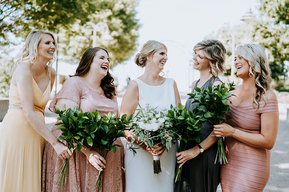  The bride and her girls were absolutely gorgeous as we took portraits on the bride’s wedding day #weddinggoals #weddingphotographer #married #ceremonyandreception #kentuckyphotographer #indianaphotographer #louisvillephotographer #weddingphotos #hus