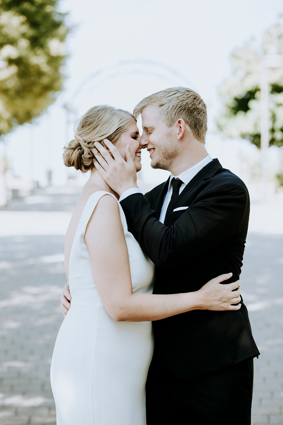  They finally found each other and they are never letting go #weddinggoals #weddingphotographer #married #ceremonyandreception #kentuckyphotographer #indianaphotographer #louisvillephotographer #weddingphotos #husbandandwife #rooftopceremony #downtow