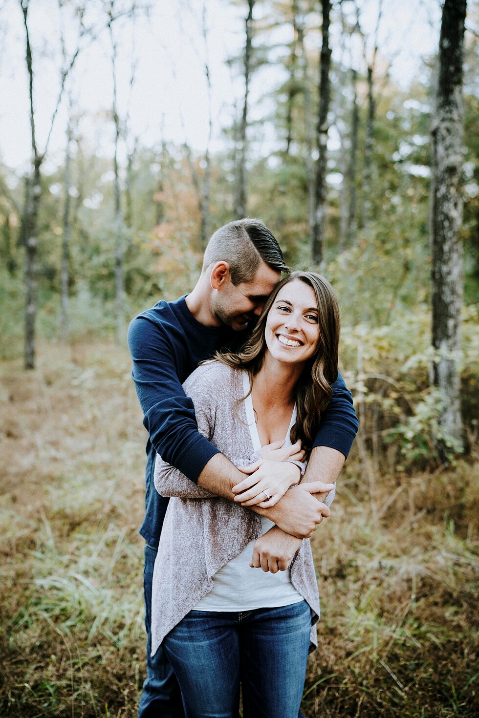 CHRISTINA + MATTHEW | ENGAGEMENT SESSION | CLARK STATE FOREST ...