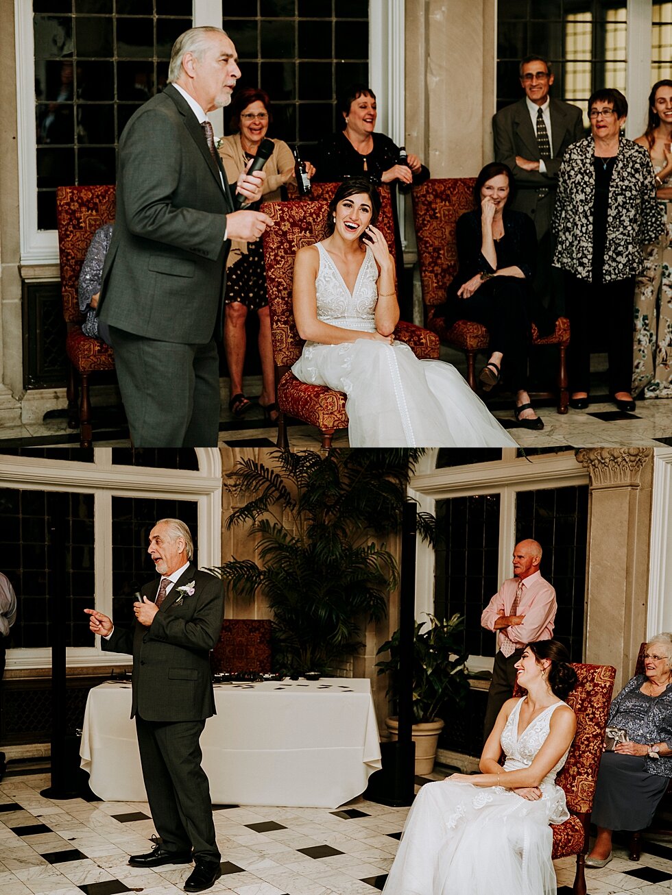 Such wonderful moments right before first dances began. #weddinggoals #weddingphotographer #married #ceremonyandreception #indianaphotographer #louisvillephotographer #weddingphotos #husbandandwife #gorgeousweddingown #thewholeweddingpackage #weddin