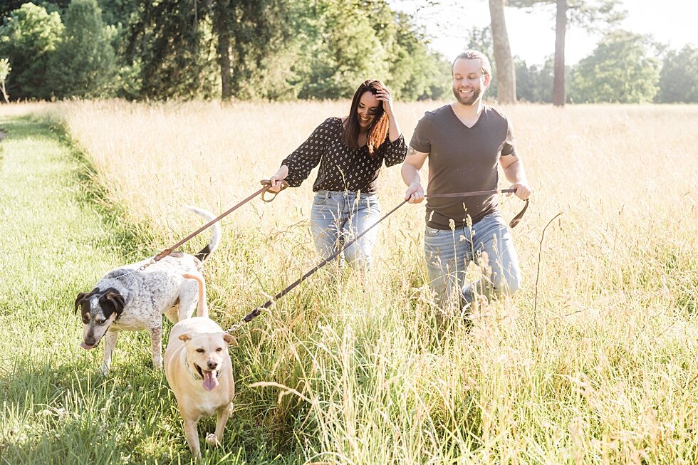  This engaged couple had two furry family members join them during their summer engagement session. #engagementgoals #engagementphotographer #engaged #outdoorengagement #kentuckyphotographer #indianaphotographer #louisvillephotographer #engagementpho
