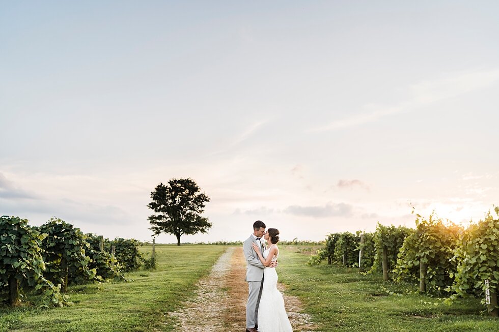  Bride and groom on a gorgeous midwest evening together as husband and wife. wedding ceremony details stunning photography married midwest louisville kentucky #weddingphoto #love #justmarried #midwestphotographer #kywedding #louisville #kentuckyweddi
