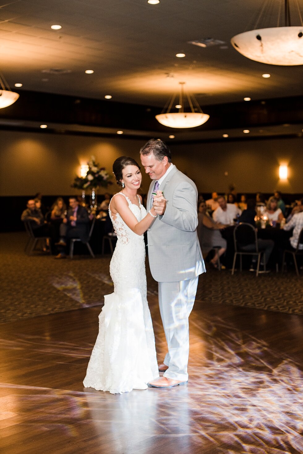  Father and daughter dancing together at the wedding reception. wedding ceremony details stunning photography married midwest louisville kentucky #weddingphoto #love #justmarried #midwestphotographer #kywedding #louisville #kentuckywedding #auburnkyw
