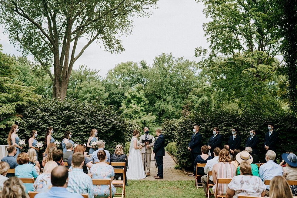  outdoor garden wedding ceremony at farmington historic plantation    #thatsdarling #weddingday #weddinginspiration #weddingphoto #love #justmarried #midwestphotographer #kywedding #louisville #kentuckywedding #louisvillekyweddingphotographer #weddin