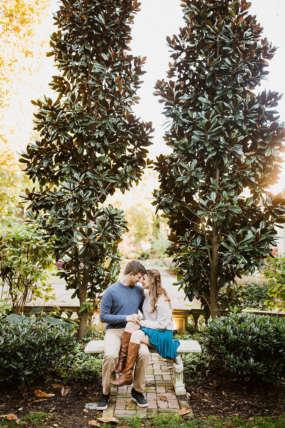  Romantic gazebo engagement session capturing the proposal on the night of their anniversary in St James. Louisville photographer engagements urban roof top anniversary romantic kentucky candles love #engagementphotos #savethedatephotos #savethedates