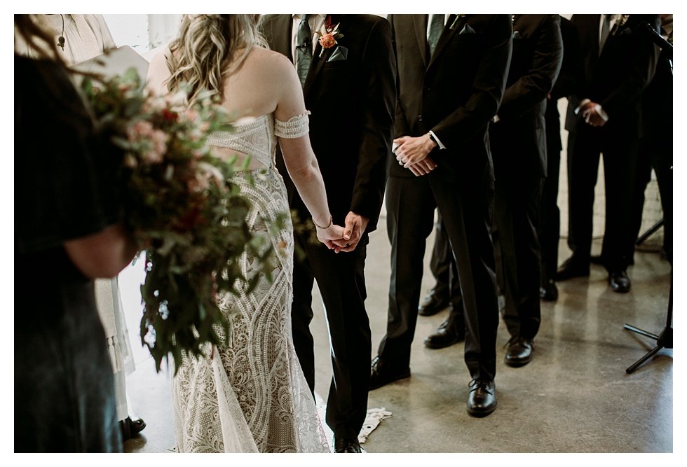 Tracy Wedding, A winter Wedding at the Fraizer History Museum in