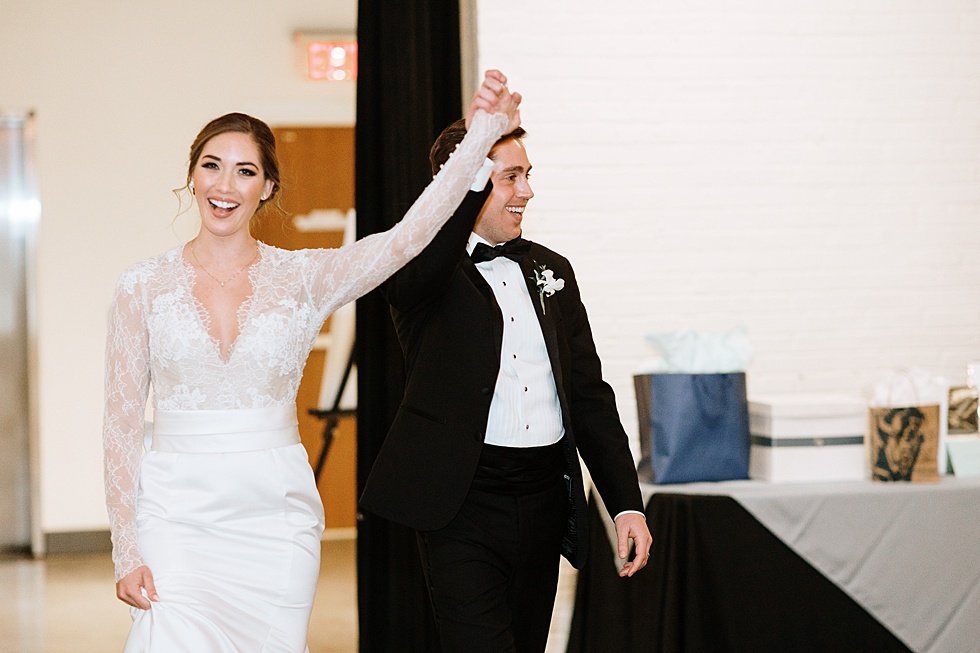  Lauren and Adam's winter wedding at St Agnes Catholic church and the Frazier History Museum. 