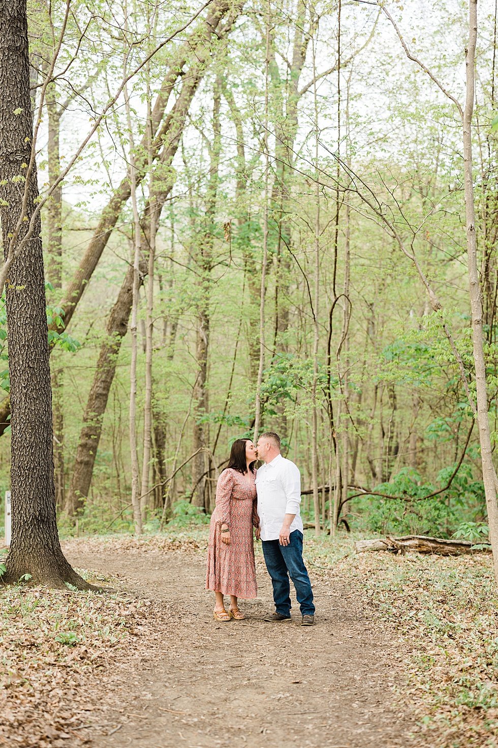  SPRING ENGAGEMENT SESSION AT CLIFTY FALLS STATE PARK MADISON, INDIANA 