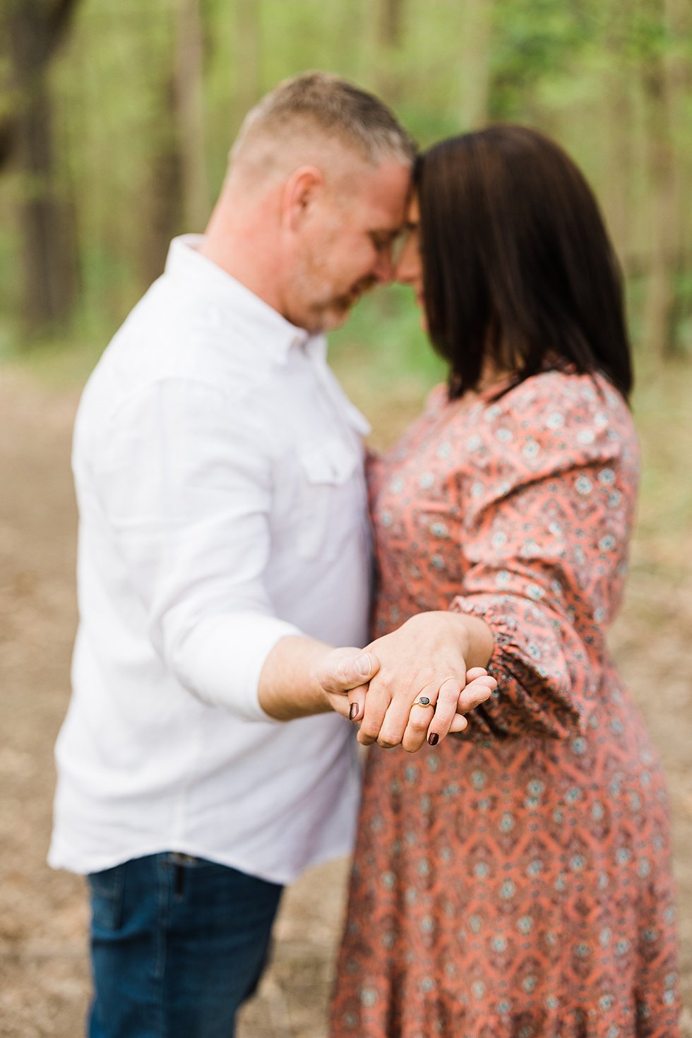  SPRING ENGAGEMENT SESSION AT CLIFTY FALLS STATE PARK MADISON, INDIANA 