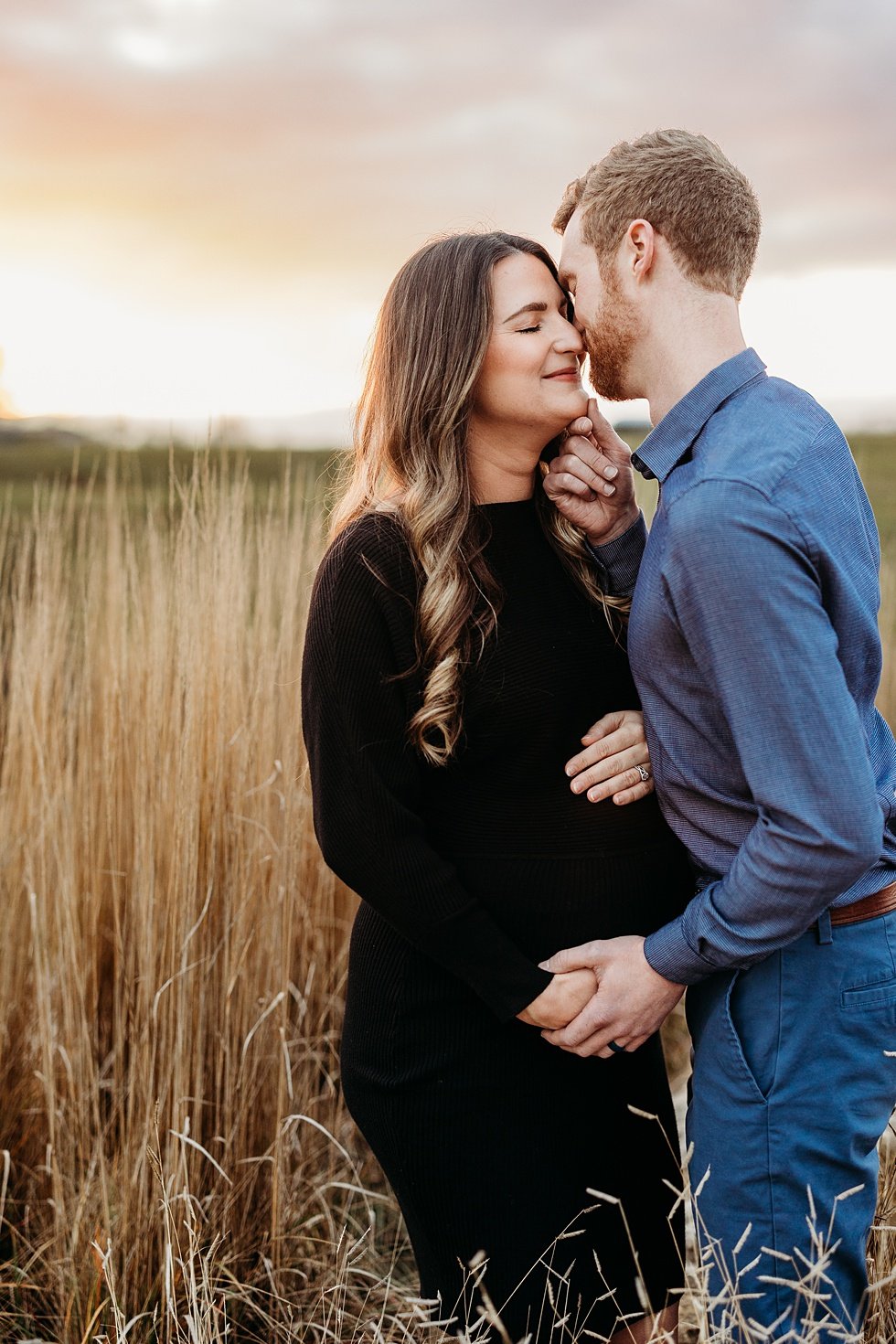  Maternity session at greenhouse and horse farm, Prospect Kentucky 