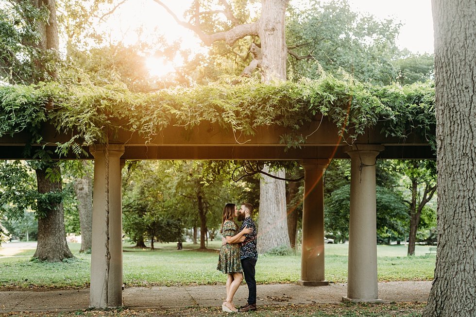  Picnic session in central park  followed by a surprise proposal and engagement session on the  Belvedere Louisville, Kentucky. 