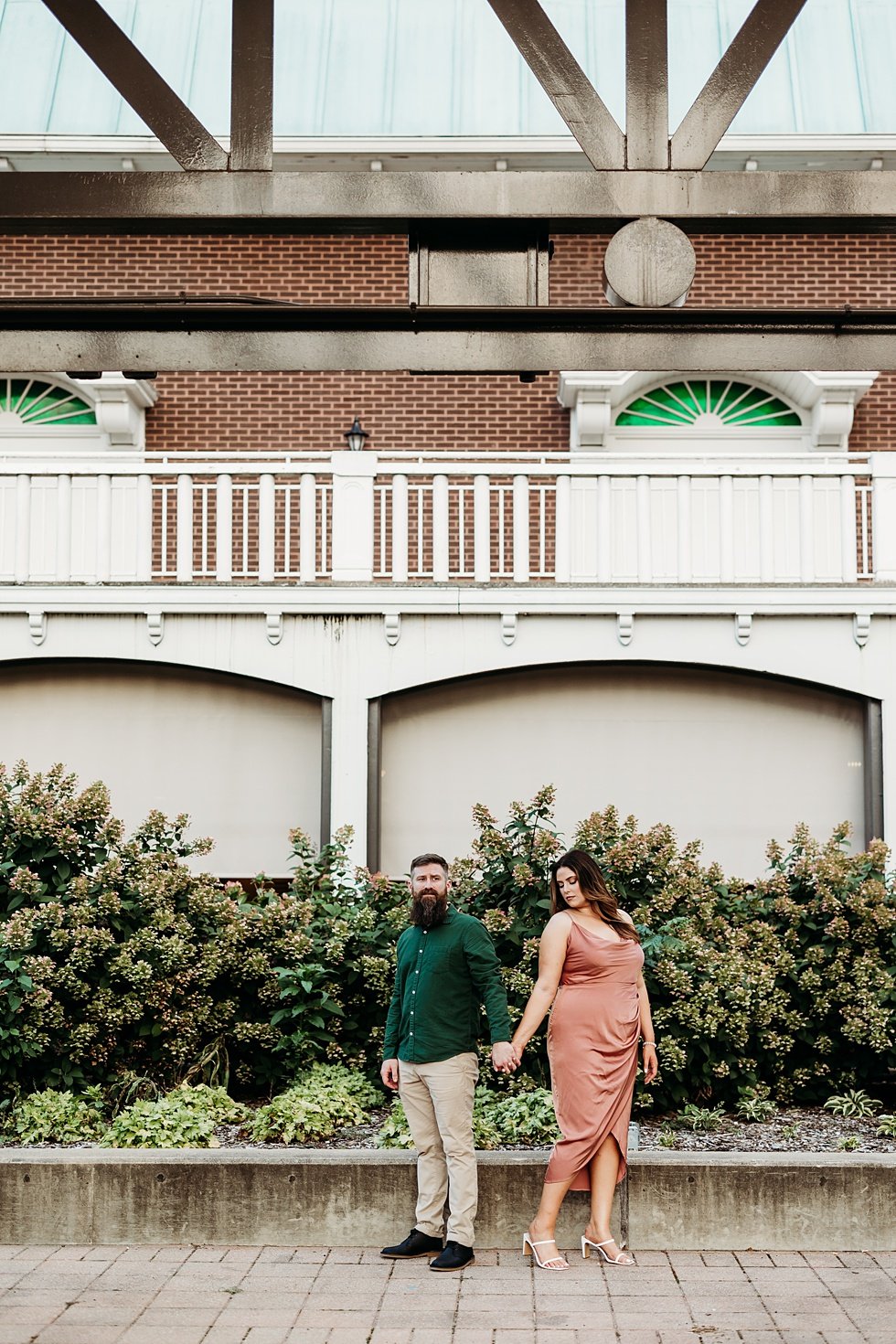  A surprise proposal and engagement session on the  Belvedere Louisville, Kentucky. 