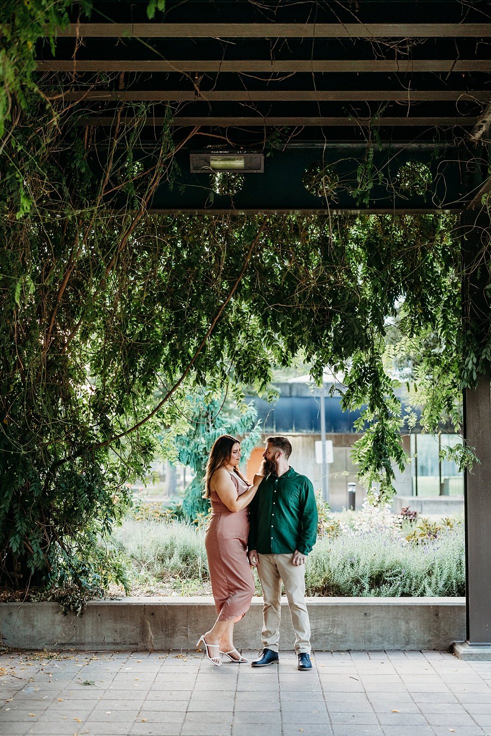  A surprise proposal and engagement session on the  Belvedere Louisville, Kentucky. 