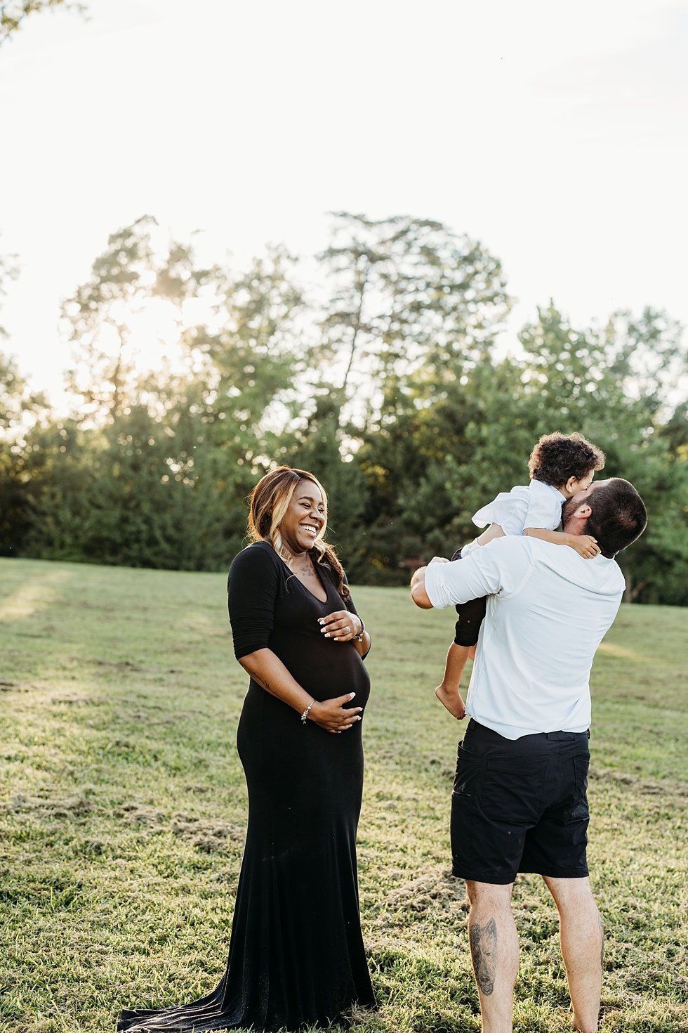  Family maternity session at Deam Lake Borden, Indiana. 